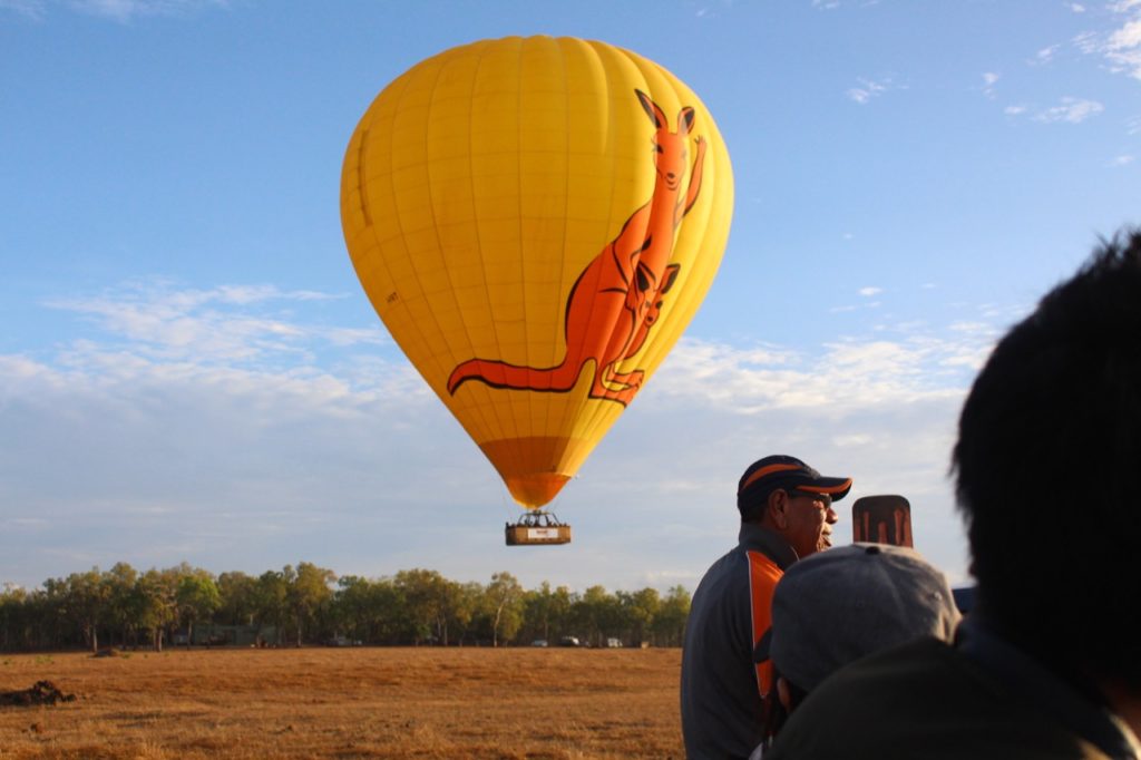 オーストラリアの熱気球