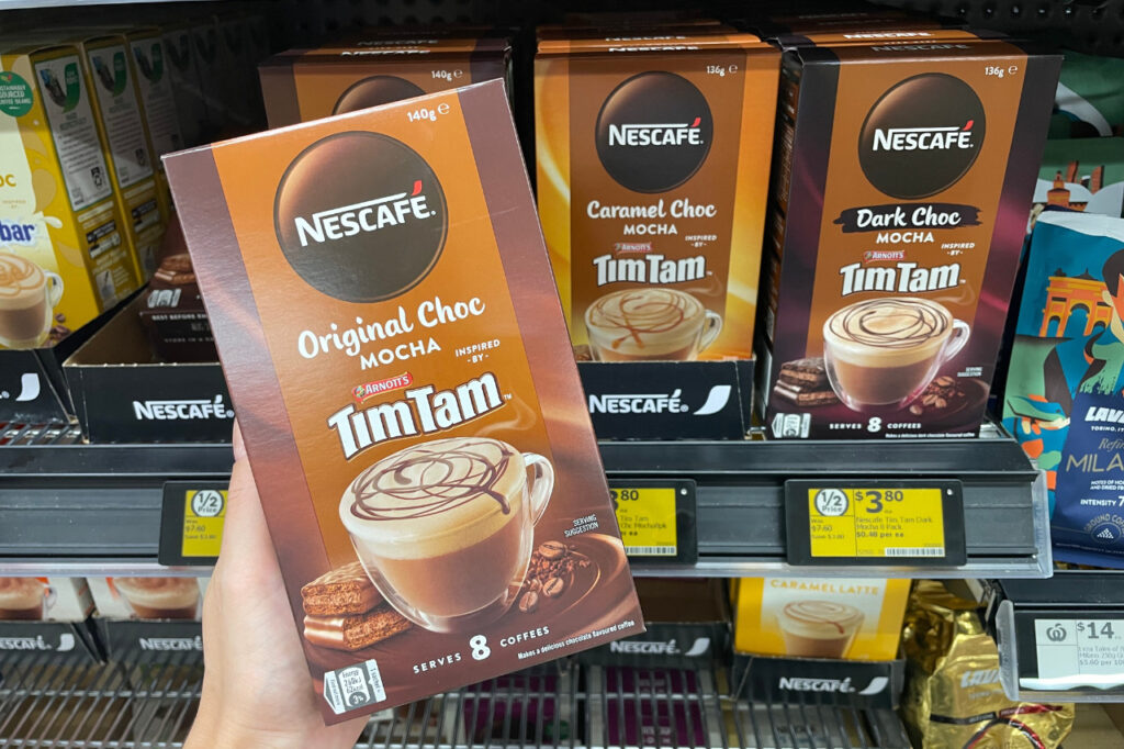 オーストラリア土産ティムタムコーヒー