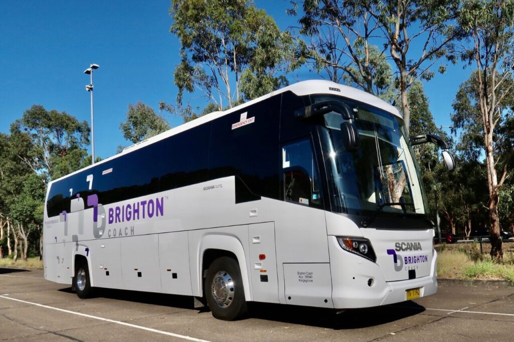 Brighton Toursのバス