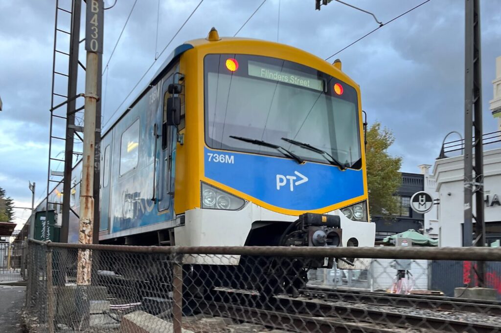 メルボルンの電車
