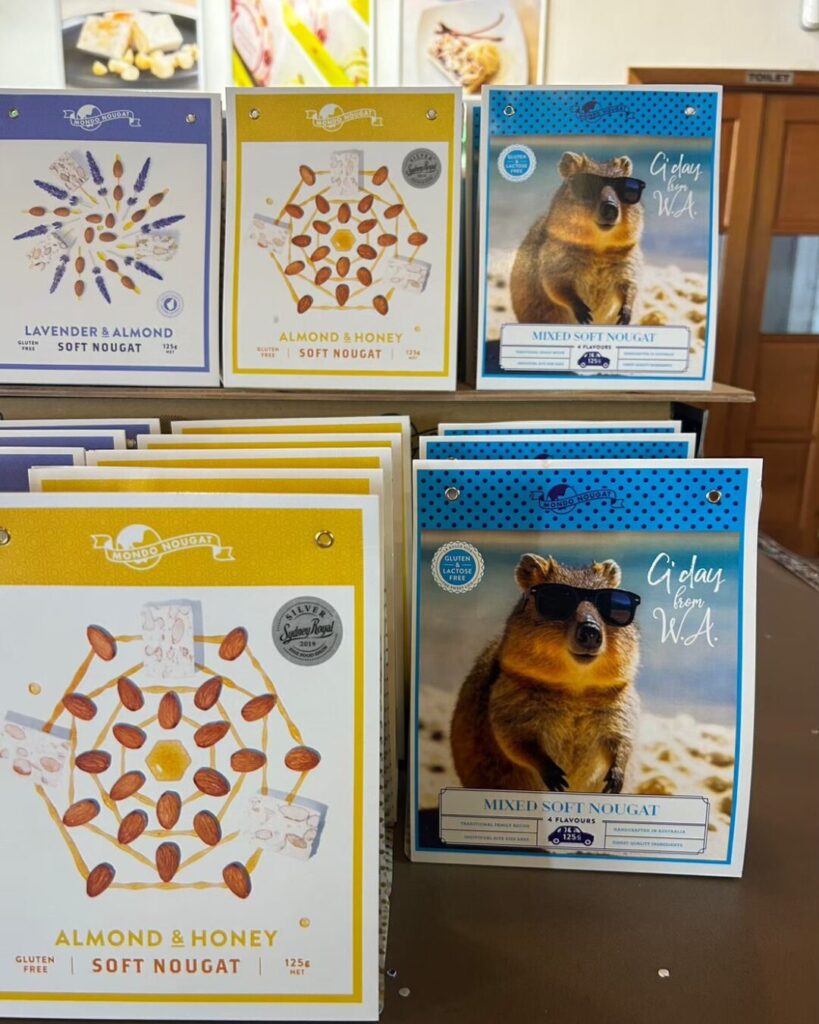 パースのお土産モンドヌガー