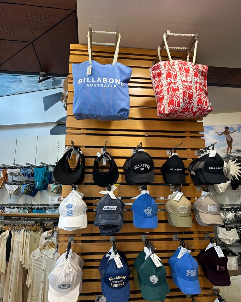 ビラボンのバッグ