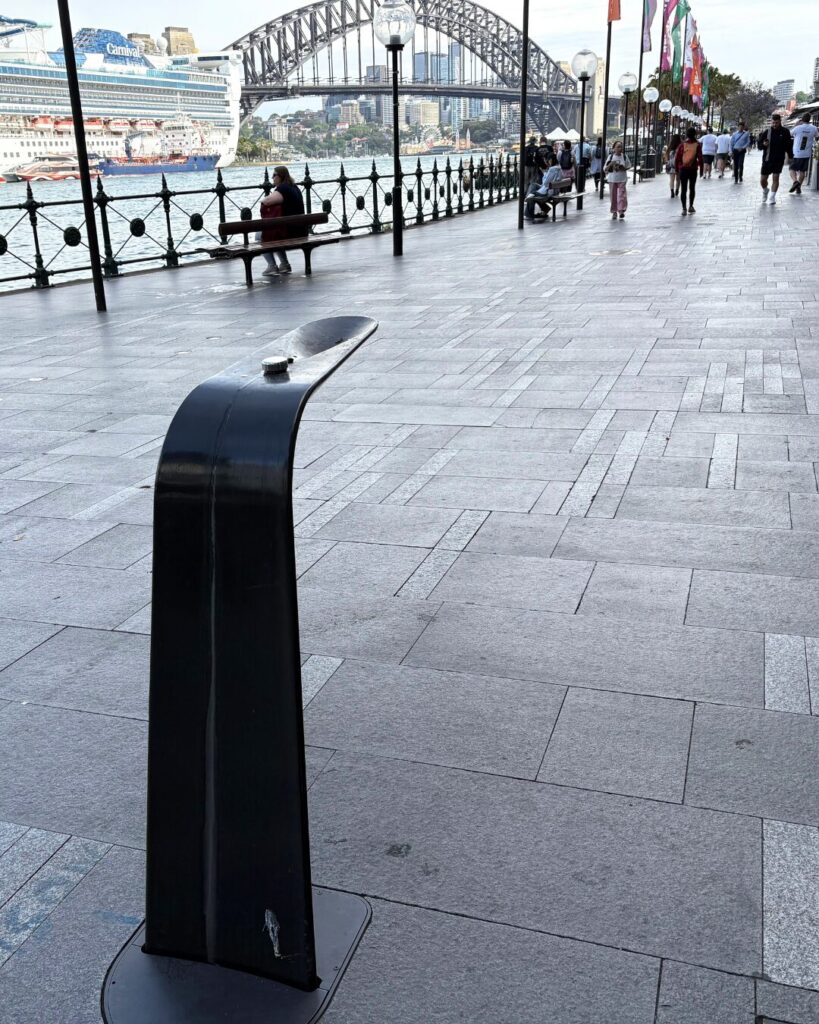 サーキュラーキー周辺の給水ポイント