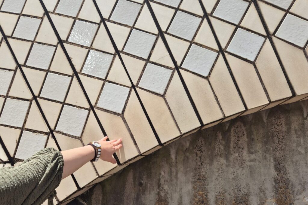 オペラハウスに触る