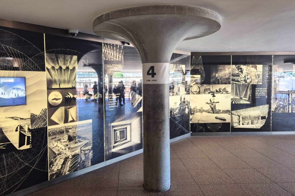 オペラハウスガイドツアーの待ち合わせ場所