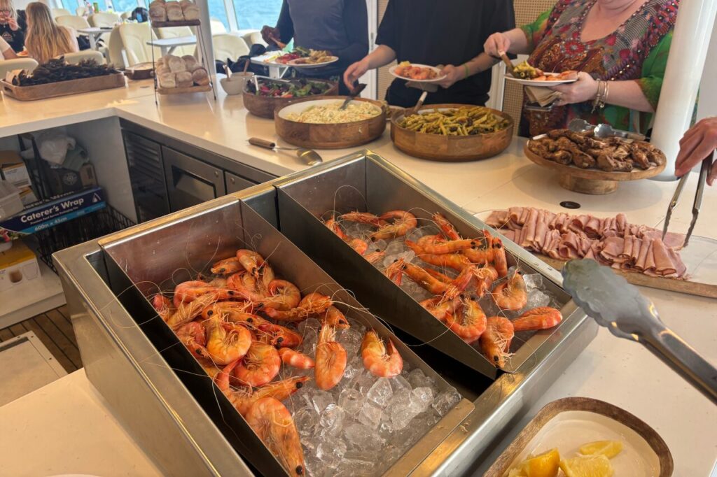 シーモートンのランチ