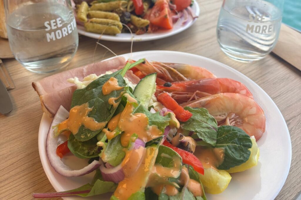 シーモートンのランチ