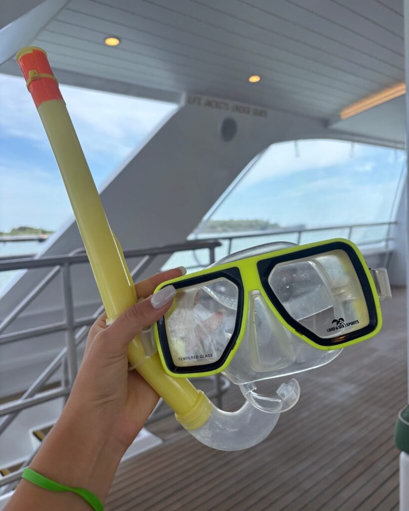 シーモートンツアーのシュノーケルセット