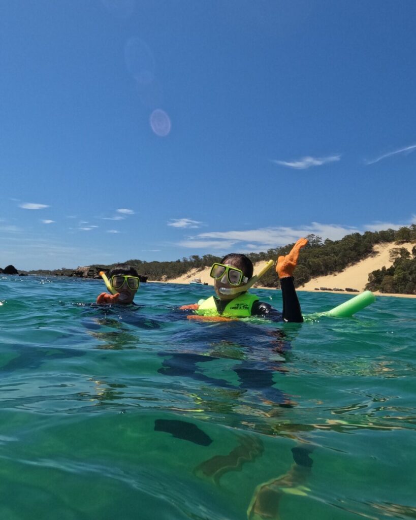 シーモートン沈船シュノーケリング
