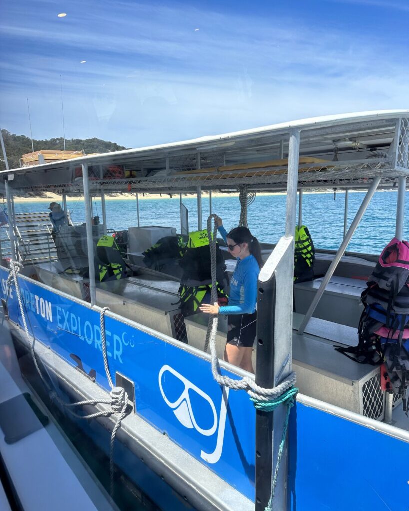 シーモートン沈船シュノーケリング