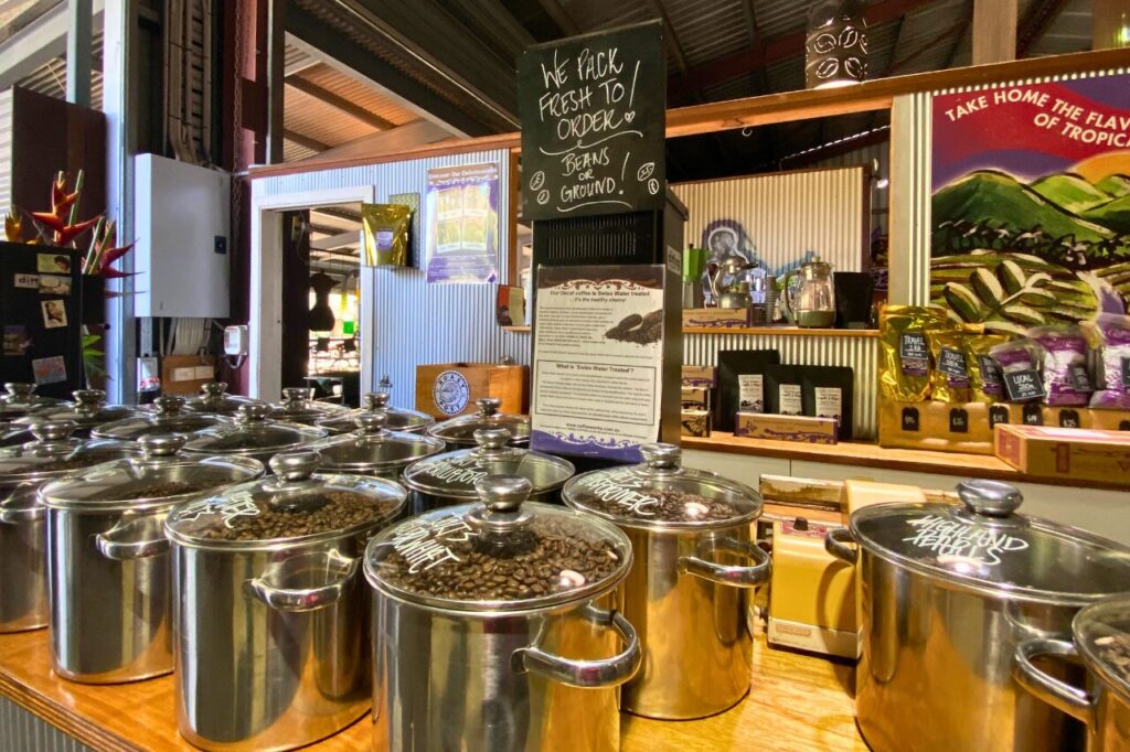 アサートン高原のコーヒーワークス