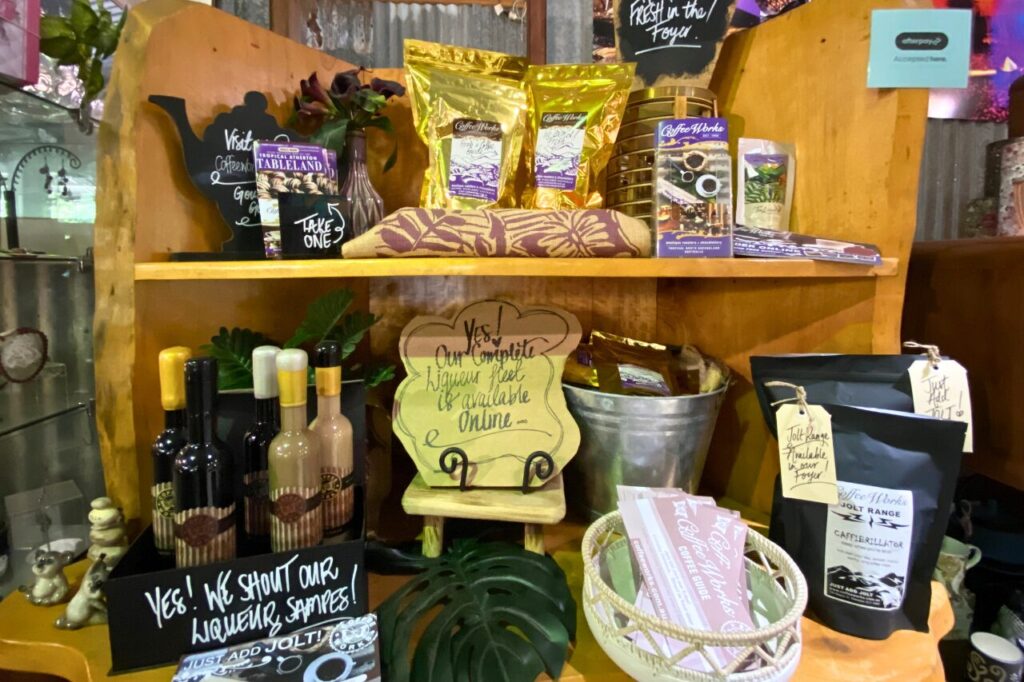 アサートン高原のコーヒーワークスのお土産