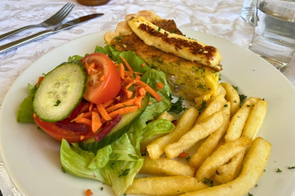 アサートン高原ランチのキッシュ