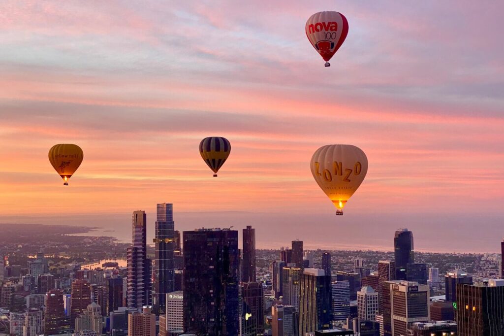 メルボルン熱気球