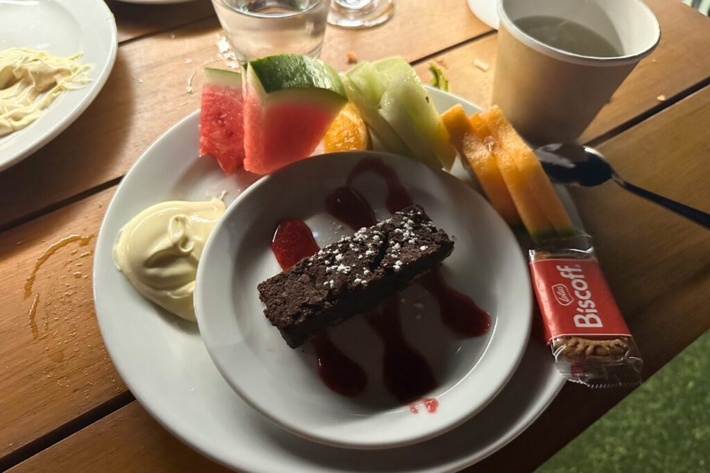 シーワールド・ディナークルーズのデザート