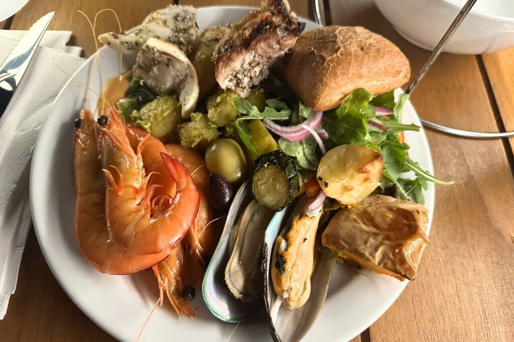 シーワールド・クルーズのディナー