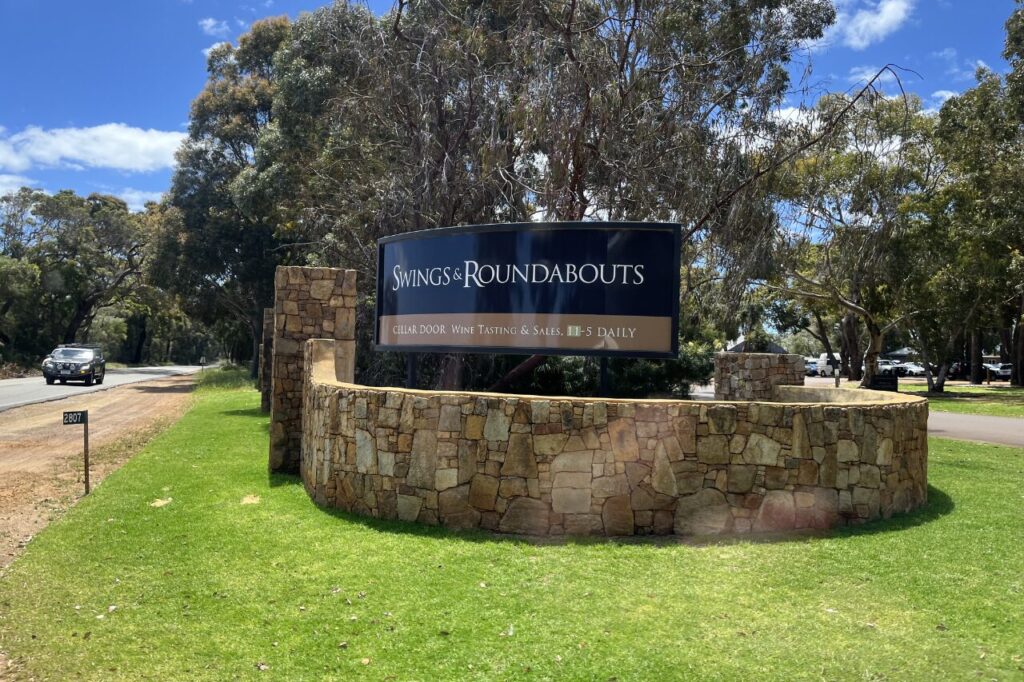 マーガレットリバーのワイナリーSwings & Roundabouts