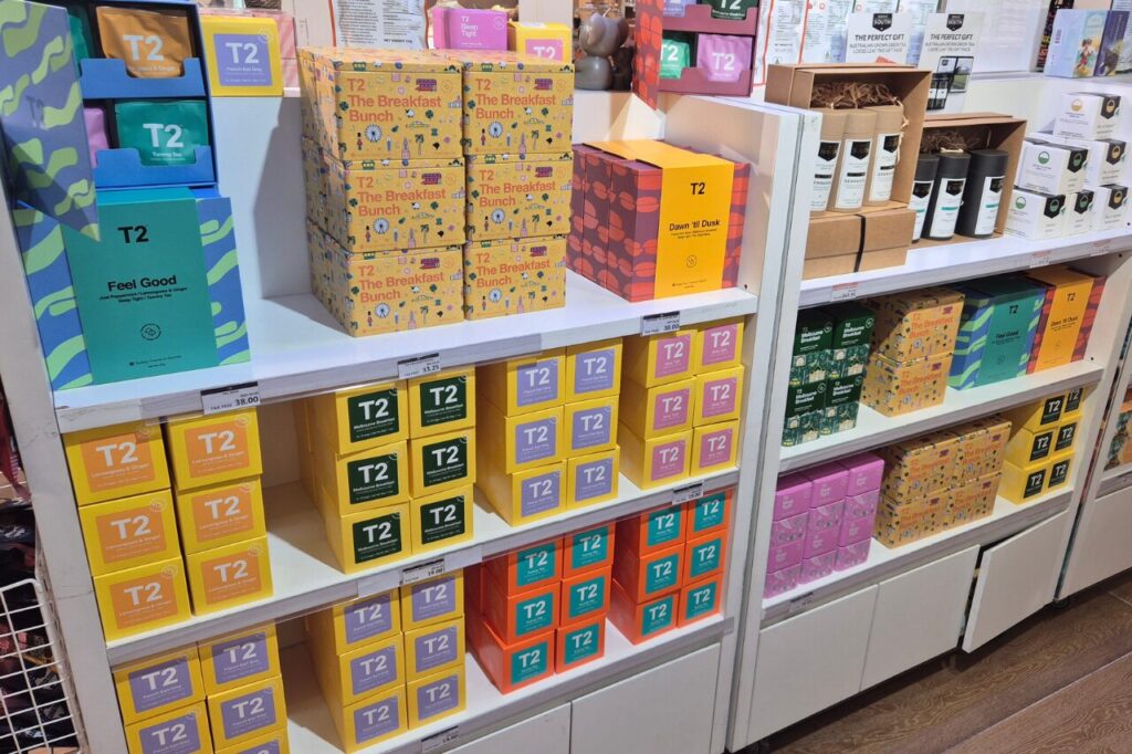 シドニー免税店のT2紅茶